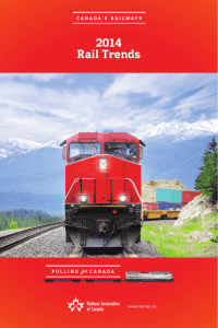2014 Rail Trends - Railway Association of Canada