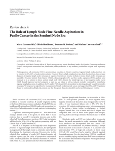 The Role of Lymph Node Fine-Needle Aspiration in Penile Cancer