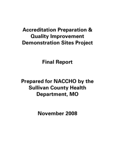 Sullivan County Health Department
