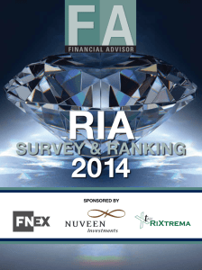 survey & ranking - Financial Advisor Magazine