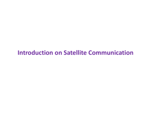 Introduction on Satellite Communication