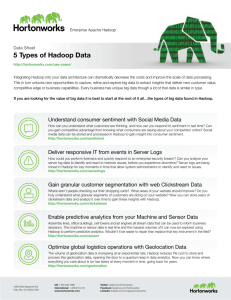5 Types of Hadoop Data