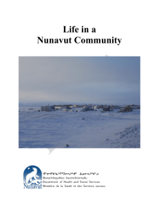 Life in a Nunavut Community