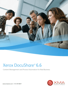 Xerox DocuShare 6.6