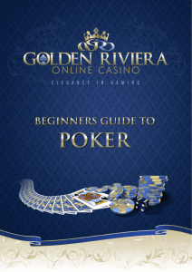 Poker 1 - Golden Riviera Online Casino