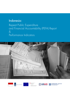 Indonesia - Public Expenditure and Financial Accountability