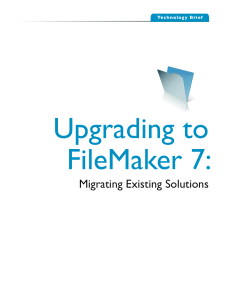 Migrating Existing Solutions