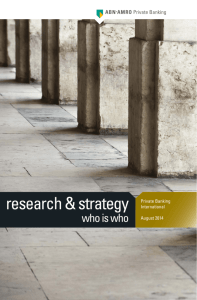 research & strategy - ABN AMRO Private Banking