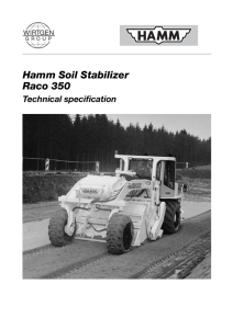 Hamm Soil Stabilizer Raco 350