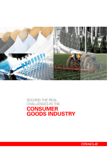 Consumer Goods Industry