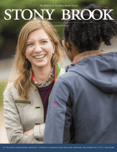 Fall 2014 Bulletin - The Stony Brook School