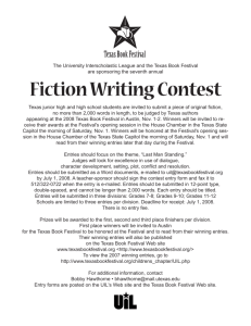 Fiction Writing Contest