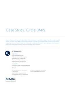 Case Study: Circle BMW
