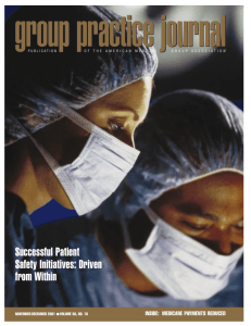 Successful Patient Safety Initiatives: Driven from Within