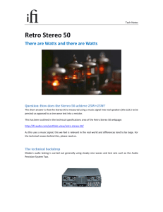 Retro Stereo 50