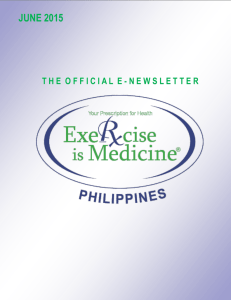 Exercise Is Medicine Newsletter: June 2015