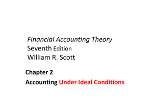 Financial Accounting Theory Seventh Edition William R. Scott
