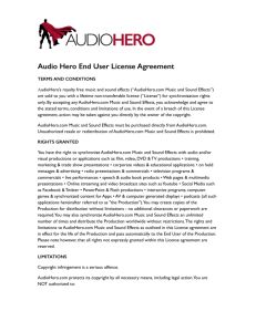 Audio Hero End User License Agreement.pages