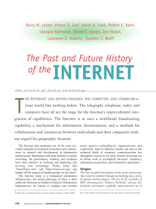 The Past and Future History - MIT
