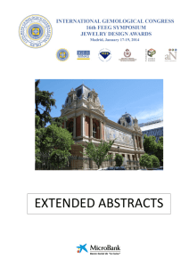 Extended Abstracts volume in PDF