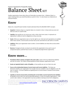 Balance SheetKIT - Jacobson Jarvis & Co