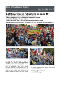 1,510 marches in Fukushima on June 19