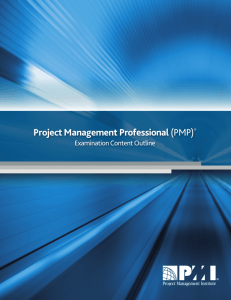 Project Management Professional(PMP)®
