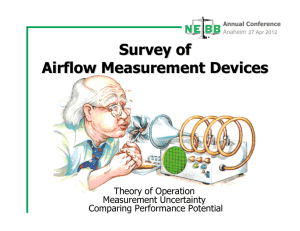 Survey of Airflow Measurement Devices