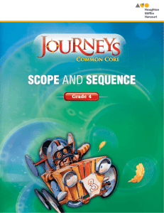 Scope and Sequence SCOPE AND SEQUEN…