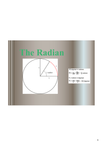 The Radian - gelendonmath30p