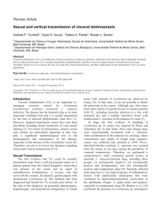 Review Article Sexual and vertical transmission of visceral