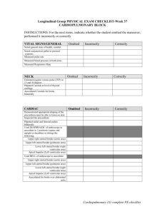 physical exam checklist