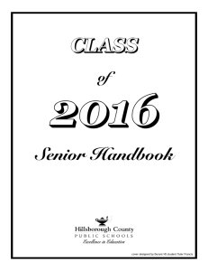 Senior Handbook - Lennard High School