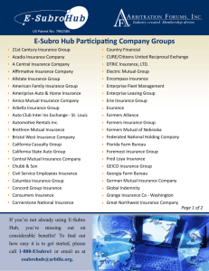 E-Subro Hub Participating Company Groups