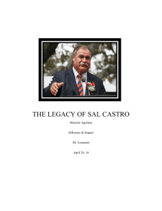 the legacy of sal castro
