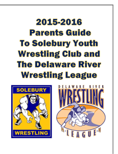 parent guide to solebury youth wrestling