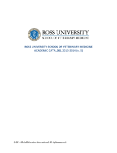 Academic Catalog - Ross University