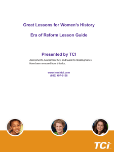 Handout: Women's History Lesson