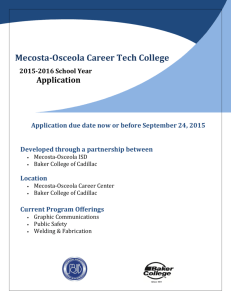 Mecosta-Osceola Career Tech College