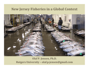 Sustainable Fisheries - Rutgers Environmental Stewards