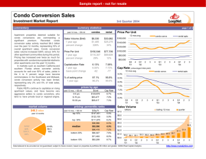 Condo Conversion Sales