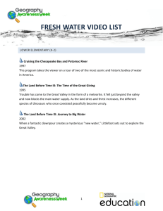 NGS Freshwater Film List