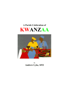 A Parish Celebration of Kwanzaa