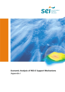 Economic Analysis of RES-E Support Mechanisms Appendix I
