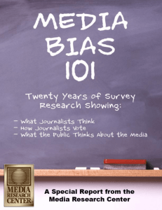 MEDIA BIAS 101 - Media Research Center