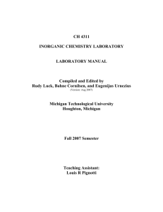 Lab Manual 2007 OP - Michigan Technological University