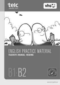 English Practice Material B1-B2