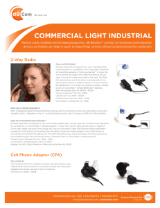 COMMERCIAL LIGHT INDUSTRIAL