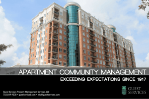 Property Management by Guest Services
