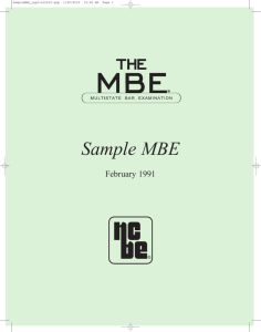 Sample MBE